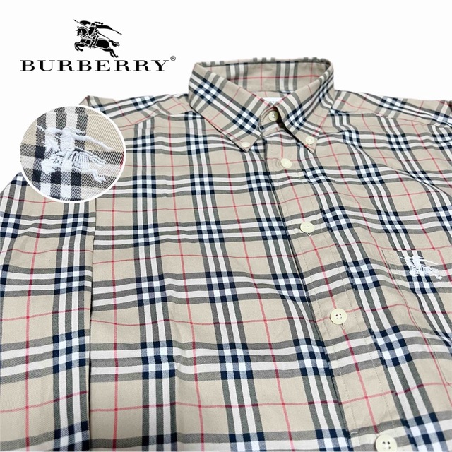 新品【BURBERRY】シャツ チェック バーバリー柄 S-