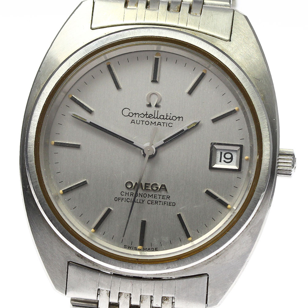 オメガ OMEGA ST168.0056 コンステレーション Cal.1011 デイト 自動巻き メンズ _763894