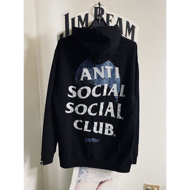 XL SAPEur x antisocial socialclub HOODIE | www.myglobaltax.com
