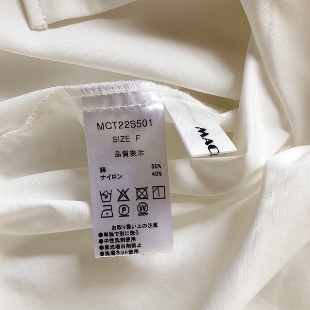 マチャット　machatt ブラウス レディースのトップス(シャツ/ブラウス(半袖/袖なし))の商品写真