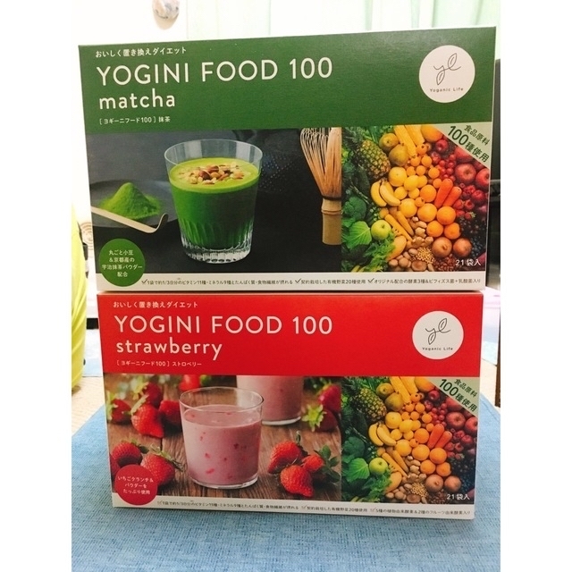 YOGINI FOOD 100 抹茶\u0026ストロベリー | hartwellspremium.com