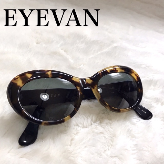EYEVAN7285(アイヴァンセブントゥーエイトファイブ)の美品 EYEVAN アイヴァン サングラス メガネ Grace 総柄  メンズのファッション小物(サングラス/メガネ)の商品写真