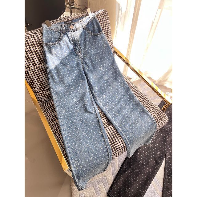 CHANEL - 早い者勝ち♡最終値下げ♡ シャネル ♡ストレートパンツ