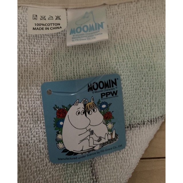 MOOMIN(ムーミン)のムーミン  タオル　新品未使用 インテリア/住まい/日用品の日用品/生活雑貨/旅行(タオル/バス用品)の商品写真