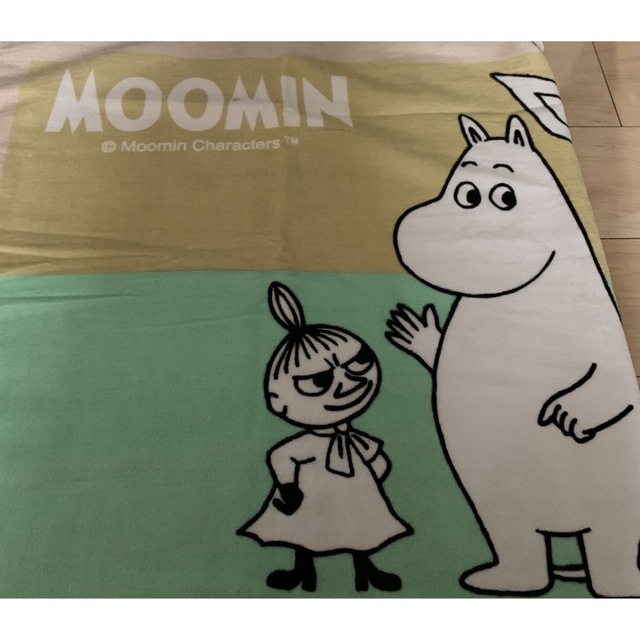 MOOMIN(ムーミン)のムーミン  タオル　新品未使用 インテリア/住まい/日用品の日用品/生活雑貨/旅行(タオル/バス用品)の商品写真