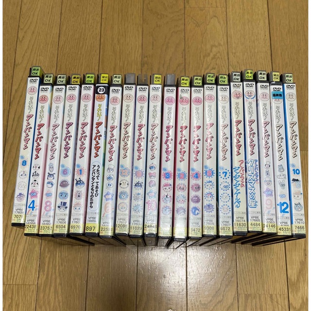 アンパンマン　dvd 20点セット まとめ売り エンタメ/ホビーのDVD/ブルーレイ(キッズ/ファミリー)の商品写真