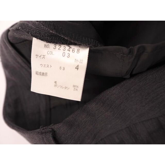 theory(セオリー)のtheory セオリー ウール混 スラックス パンツ size4/グレー ◇■ レディース レディースのパンツ(その他)の商品写真