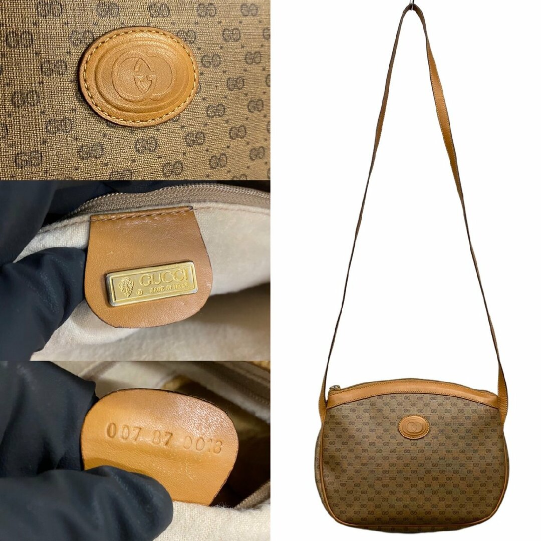 Gucci - 極 美品 GUCCI グッチ オールドグッチ ヴィンテージ マイクロ