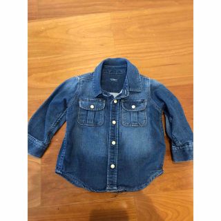 ベビーギャップ(babyGAP)のBaby gap★デニムジャケット★80(Ｔシャツ)