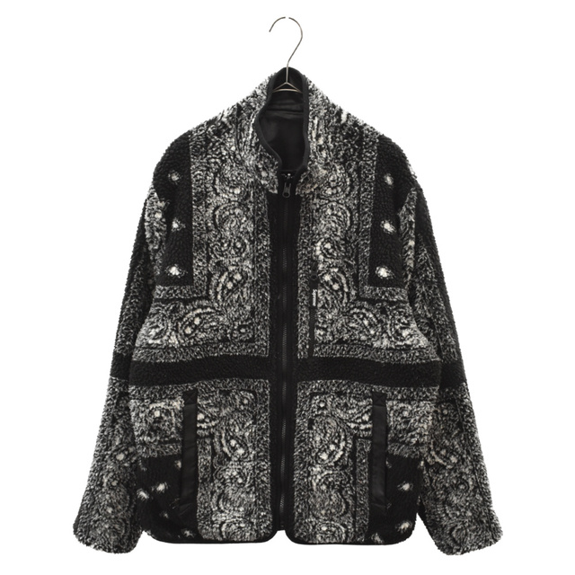 SUPREME シュプリーム 19AW Reversible Bandana Fleece Jacket