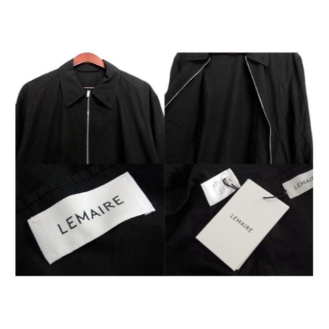 LEMAIRE(ルメール)のルメールLEMAIRE■22SS SHIRT BLOUSONBLACKジャケット メンズのジャケット/アウター(ブルゾン)の商品写真