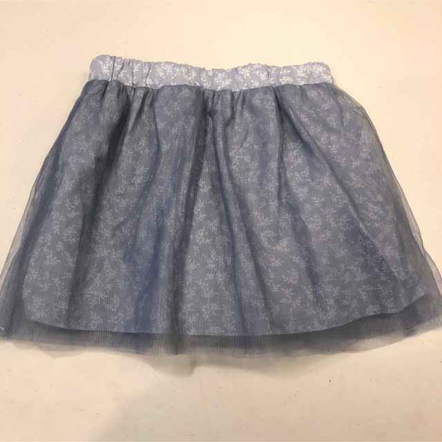 100 POMONA KISS チュールスカート キッズ/ベビー/マタニティのキッズ服女の子用(90cm~)(スカート)の商品写真