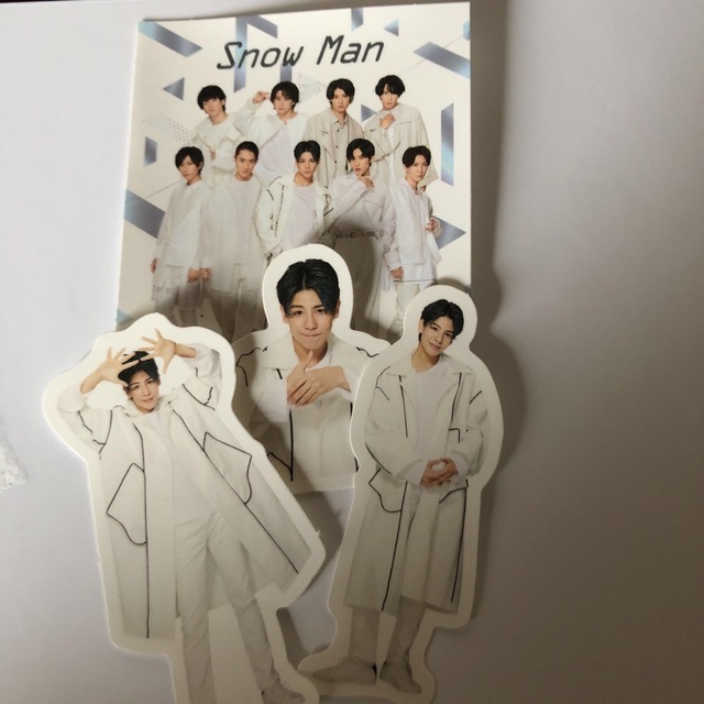 Snow Man SnowMan フレークシール4枚セットの通販 by たいまま Snow Man フレークシール 4枚セット