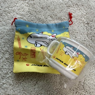 ジャル(ニホンコウクウ)(JAL(日本航空))のみるきい様専用　JAL プラスチック　コップ　袋 セット(マグカップ)