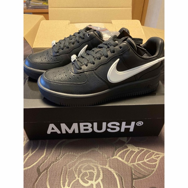 AMBUSH × Nike Air Force 1 Low Blackスニーカー