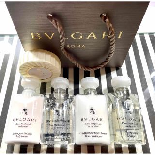 ブルガリ(BVLGARI)のブルガリ　BVLGARI アメニティ5点セット　ショッパー付き(バスグッズ)