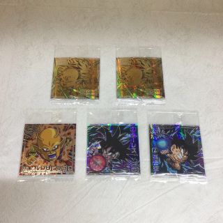 ドラゴンボール(ドラゴンボール)の「ドラゴンボール ウエハース シール 計5枚」KR0614(キャラクターグッズ)