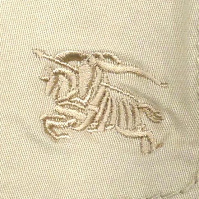 廃盤 バーバリー M ジャケット ブルゾン ベージュ 刺繍 メンズ TY2269