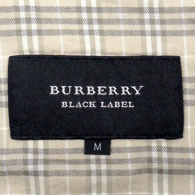BURBERRY BLACK LABEL(バーバリーブラックレーベル)の廃盤 バーバリー M ジャケット ブルゾン ベージュ 刺繍 メンズ TY2269 メンズのジャケット/アウター(ミリタリージャケット)の商品写真