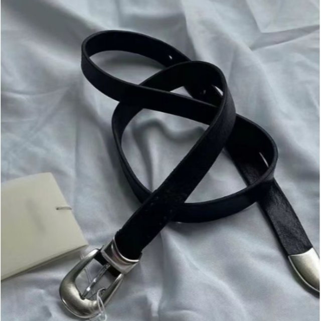 OUR LEGACY BELT ベルト 22SS ブラック（OUR LEGACY BELT 2CM
