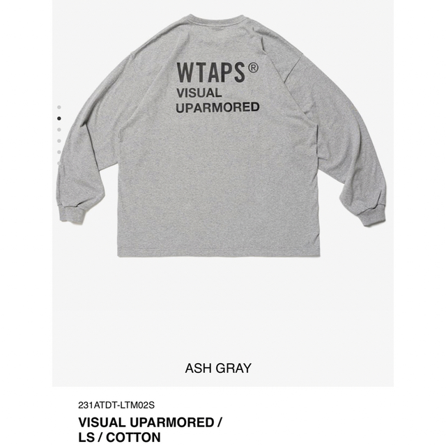 WTAPS VISUAL UPARMORED / LS / COTTON XL - Tシャツ/カットソー(七分 ...