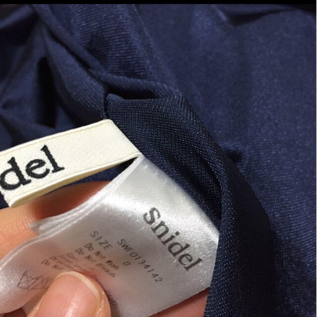 SNIDEL(スナイデル)の美品【snidel】ミニワンピース レディースのワンピース(ミニワンピース)の商品写真