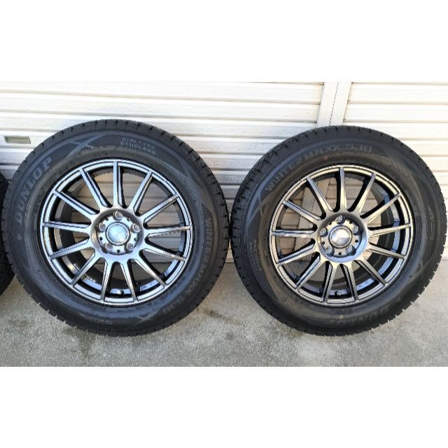 スタッドレスタイヤホイール 4本セット 225/65R17 ダンロップ CX-5