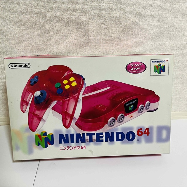 Nintendo64 クリアレッド　完動品Nintendo