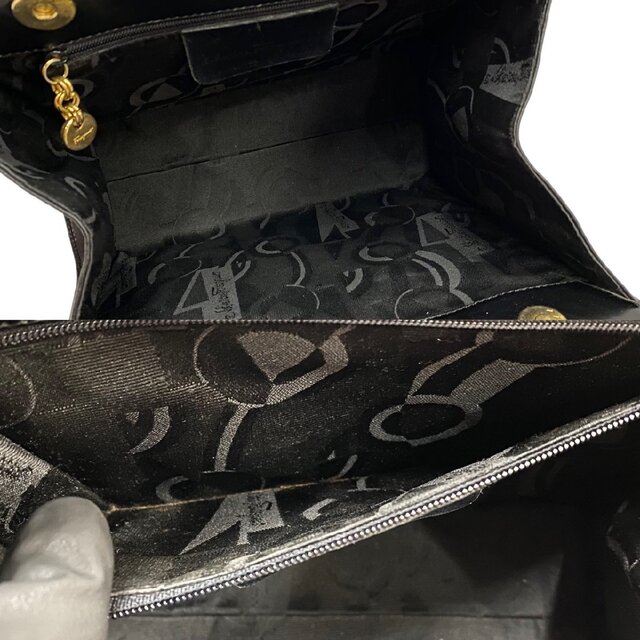 極 美品 Salvatore Ferragamo サルヴァトーレフェラガモ ヴァラリボン カーフ レザー 2way ハンドバッグ ショルダーバッグ レッド 14784