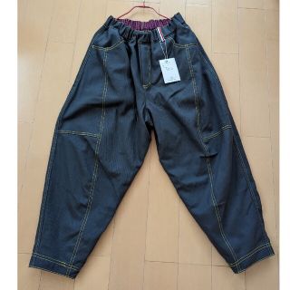 新品　PERSON'S　リバーシブルキャットパンツ　S