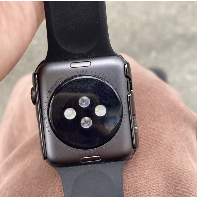 Apple Watch - Apple Watch Series 3 GPSモデル 42mm スペースグレイの 