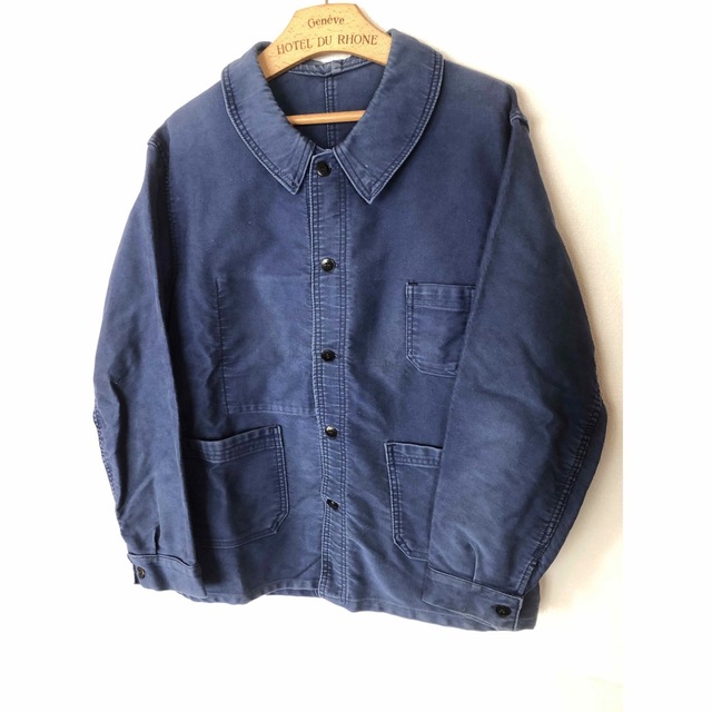 ヴィンテージ LABOUREUR モールスキン フレンチワークジャケット ... NEPENTHES Dickiesワークパンツ オルテガ チマヨ