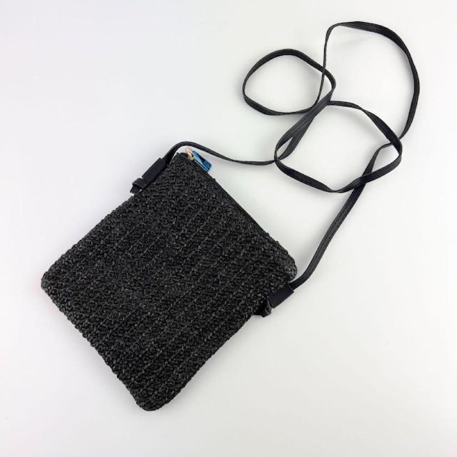 新品 未使用 レディース 編み込み ミニ ショルダー バッグ 網バッグ かわい 6