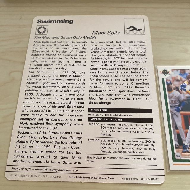 1977-78 SportsCasterCard Figure Skating  エンタメ/ホビーのトレーディングカード(その他)の商品写真