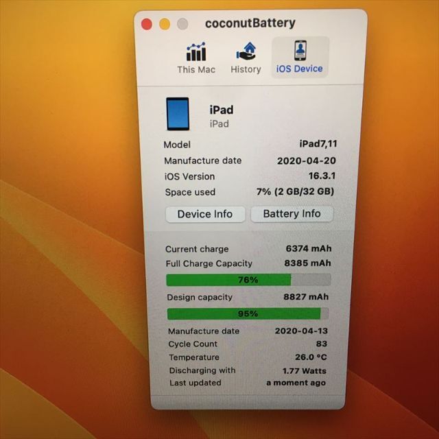 19日まで! 477)  iPad 第7世代 WiFi 32GB スペースグレイ 8