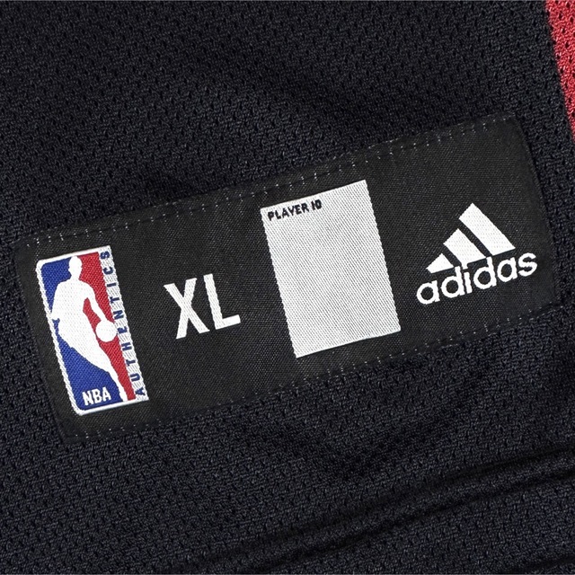 ☆未使用タグ付き☆ adidas NBA マイアミヒート ゲームシャツ ウェイド