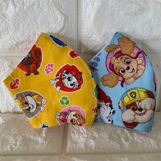 パウパトロール インナーマスク  2枚セット(外出用品)