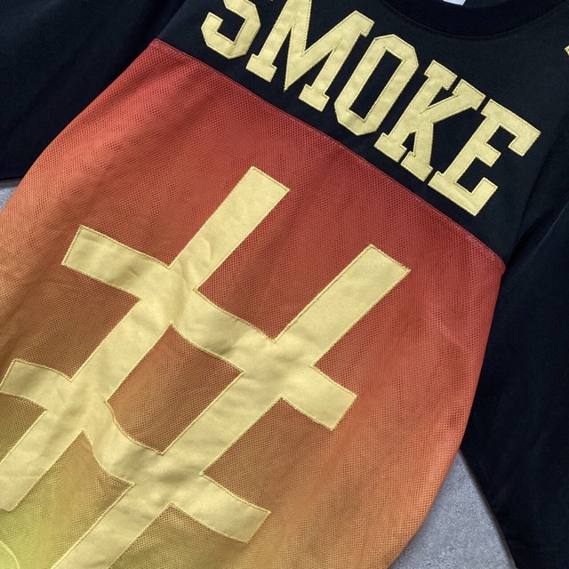 UNIF ユニフ SMOKE メッシュ Tシャツ シャツ NUBIAN 半袖 5