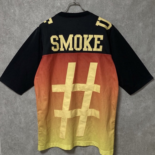 UNIF ユニフ SMOKE メッシュ Tシャツ シャツ NUBIAN 半袖