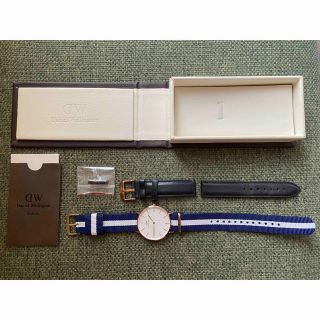 ダニエルウェリントン(Daniel Wellington)のDaniel Wellington 腕時計　替えベルト付(腕時計)