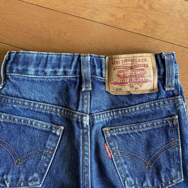 Levi's(リーバイス)の美品　リーバイス　Levi's デニム　パンツ　古着　ヴィンテージ　525　90 キッズ/ベビー/マタニティのキッズ服男の子用(90cm~)(パンツ/スパッツ)の商品写真