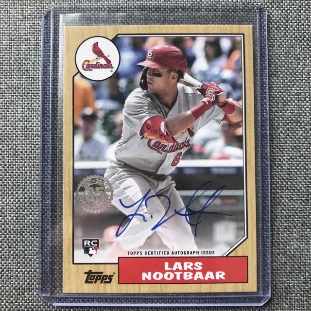 Topps(トップス)のヌートバー　直筆サインカード　Topps Nootbaar WBC 侍ジャパン エンタメ/ホビーのタレントグッズ(スポーツ選手)の商品写真