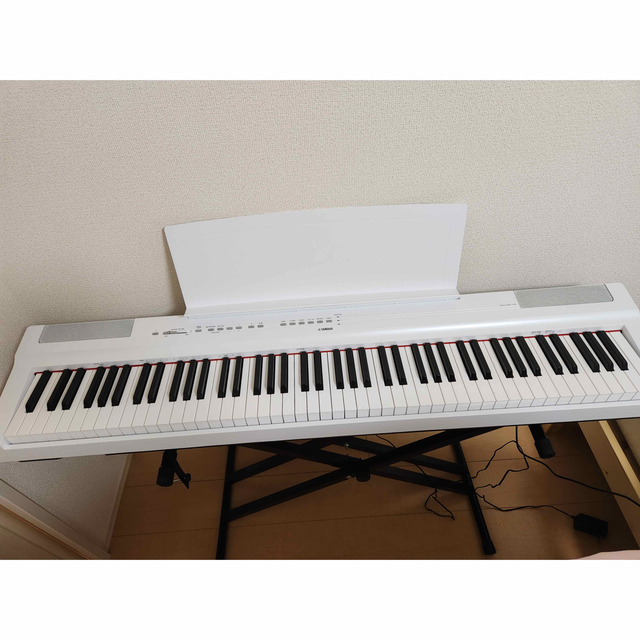 ヤマハ YAMAHA 電子ピアノ Pシリーズ 88鍵盤ホワイト P-125WH-