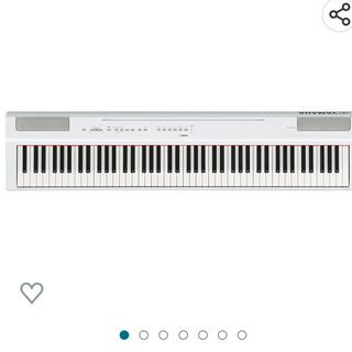 ヤマハ - ヤマハ YAMAHA 電子ピアノ Pシリーズ 88鍵盤ホワイト P-125WH