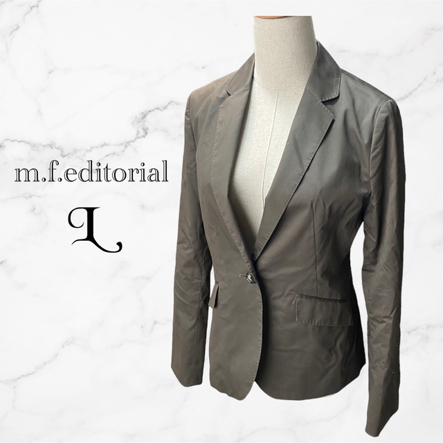 m.f.editorial(エムエフエディトリアル)のm.f.editorial ジャケット レディースのジャケット/アウター(テーラードジャケット)の商品写真