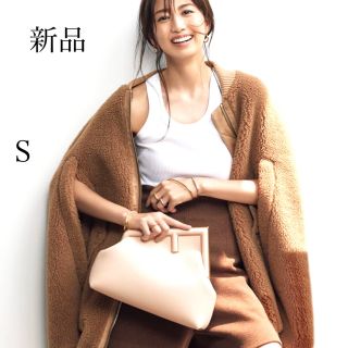 【新品未使用】MAX MARA テディベア ケープコート S