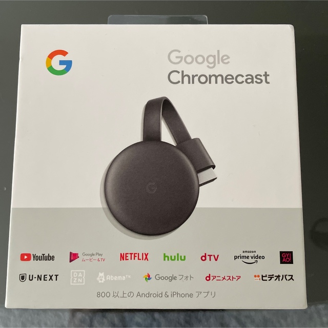 Google Chromecast チャコール GA00439-JP