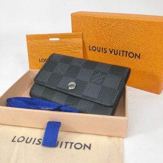 ルイヴィトン(LOUIS VUITTON)の【美品級】ルイ・ヴィトン（グラフィット） ミュルティクレ6　キーケース(キーケース)