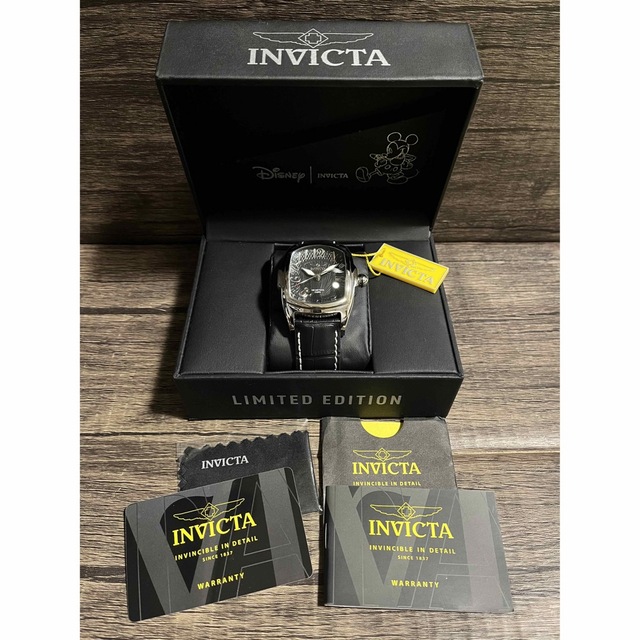 美品 INVICTA インビクタ メンズ腕時計 ディズニー ミッキーマウス-