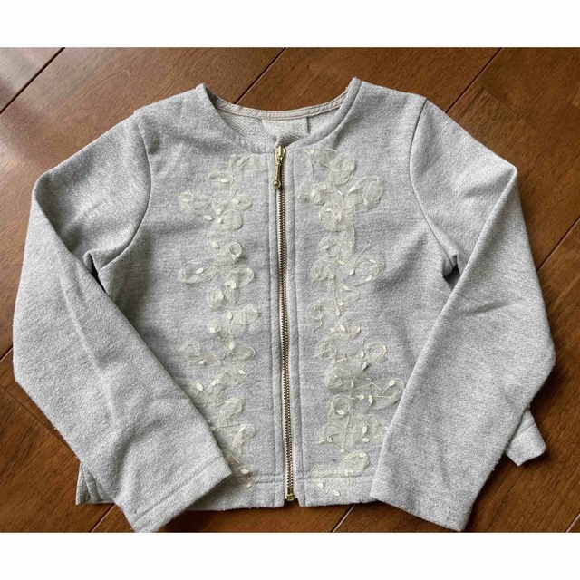 hakka kids(ハッカキッズ)のハッカキッズ  カーディガン　110 キッズ/ベビー/マタニティのキッズ服女の子用(90cm~)(カーディガン)の商品写真